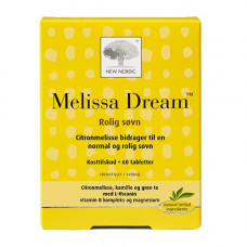 New Nordic - Melissa Dream 60 tabletter